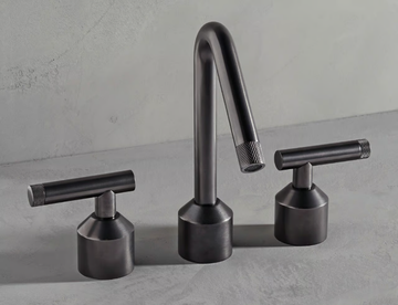 URBANE - 3 hole countertop washbasin tap by The Watermark Collection - view 3